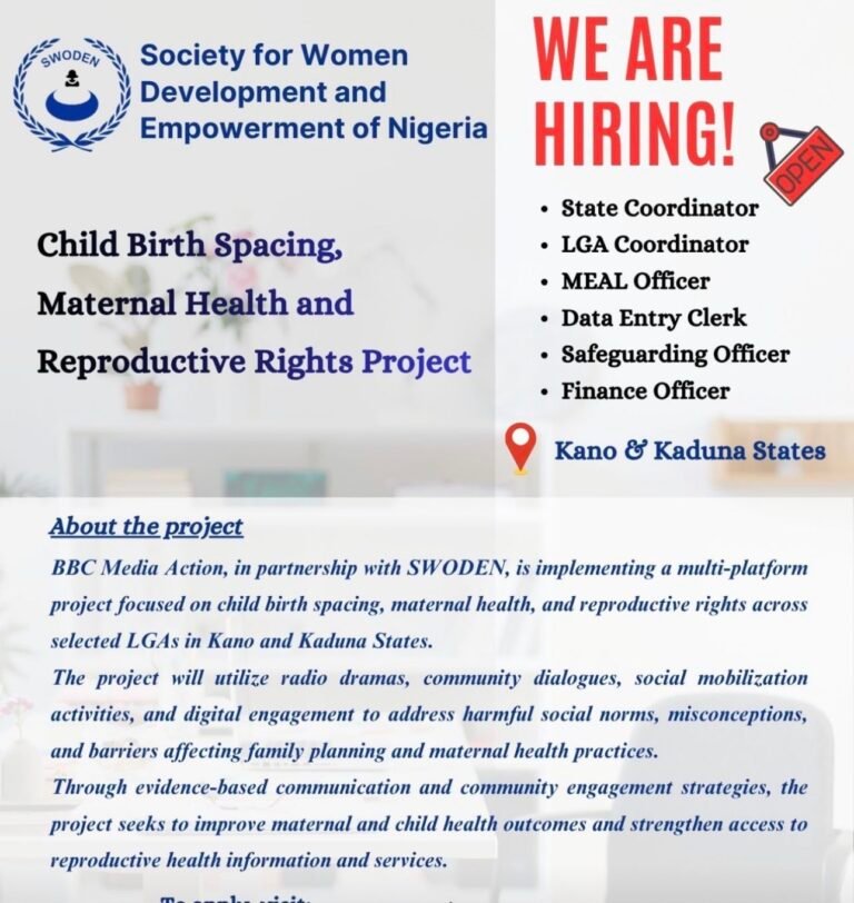 SWODEN Job advertisements