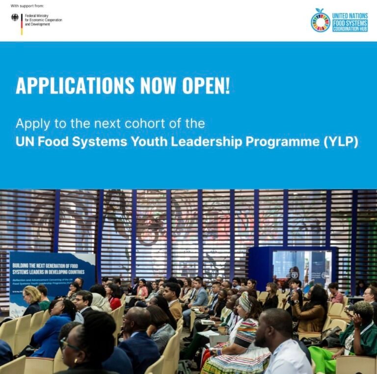 UN Food Systems Youth Leadership Programme (YLP)