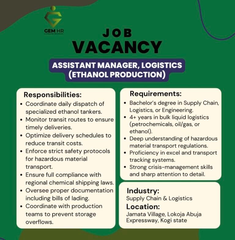 Job vacancy