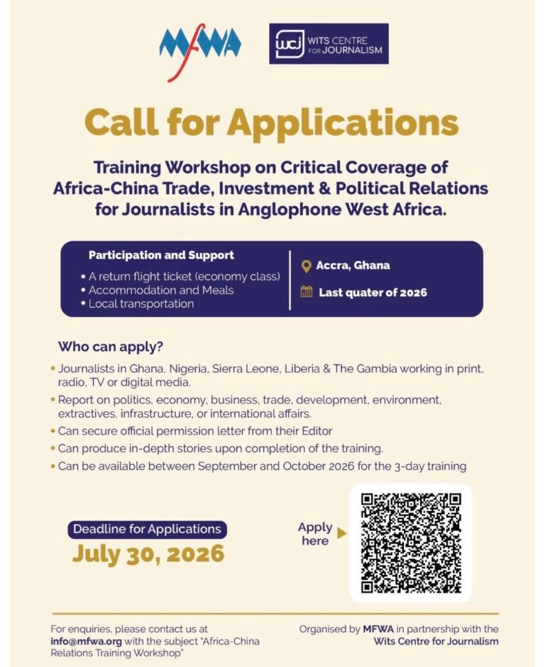 Fellowship for journalists