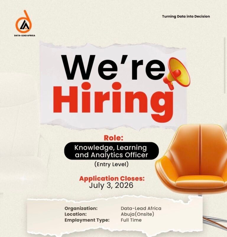 Internship with DATA-LEAD AFRICA