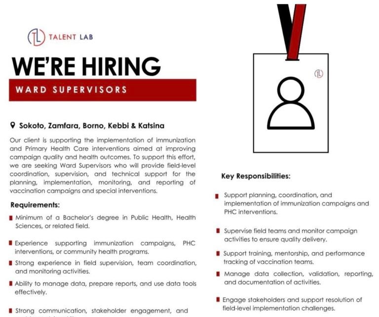 TALENT LAB RECRUITMENT 2026