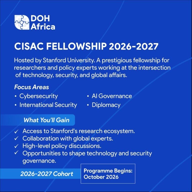 CISAC Fellowships 2026–2027 at Stanford University