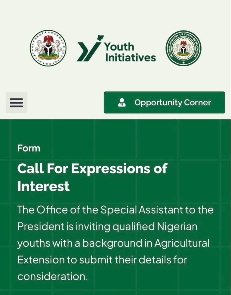 Opportunity with Office of the Special Assistant to the President