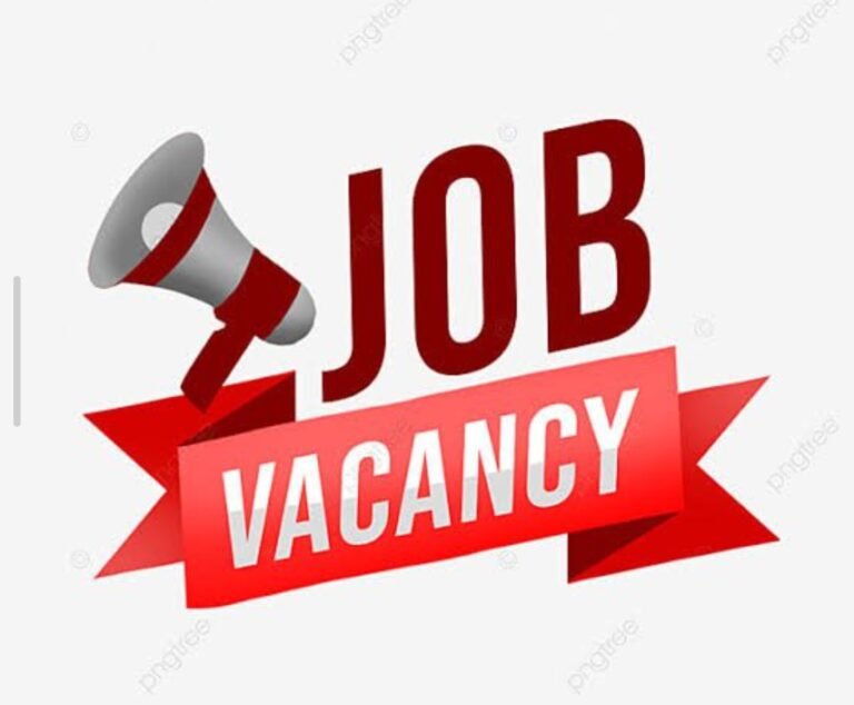Job vacancy advert