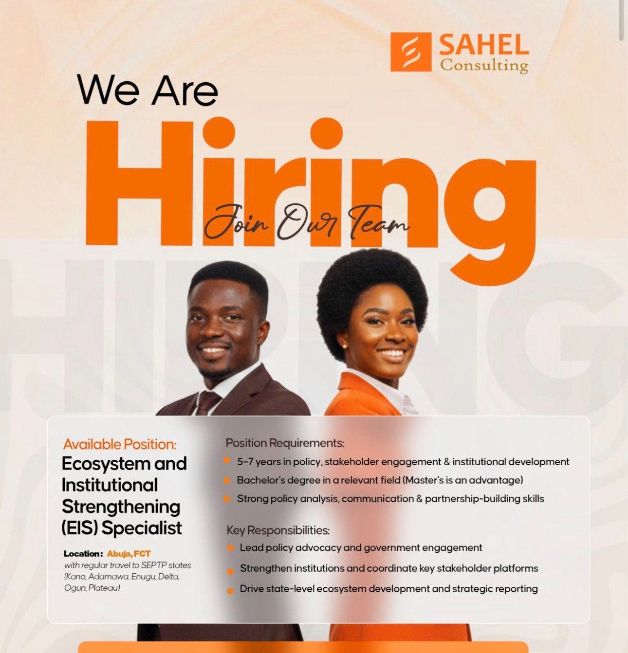 SAHEL CONSULTING