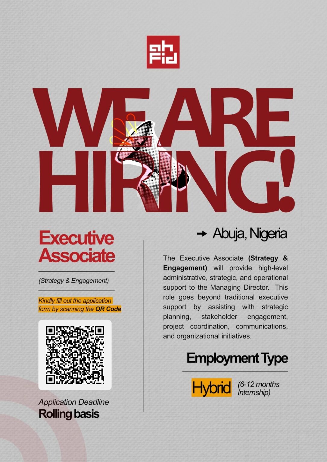 JOB OPPORTUNITY
