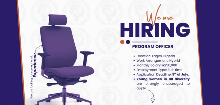 NGO JOB ADVERTISEMENT