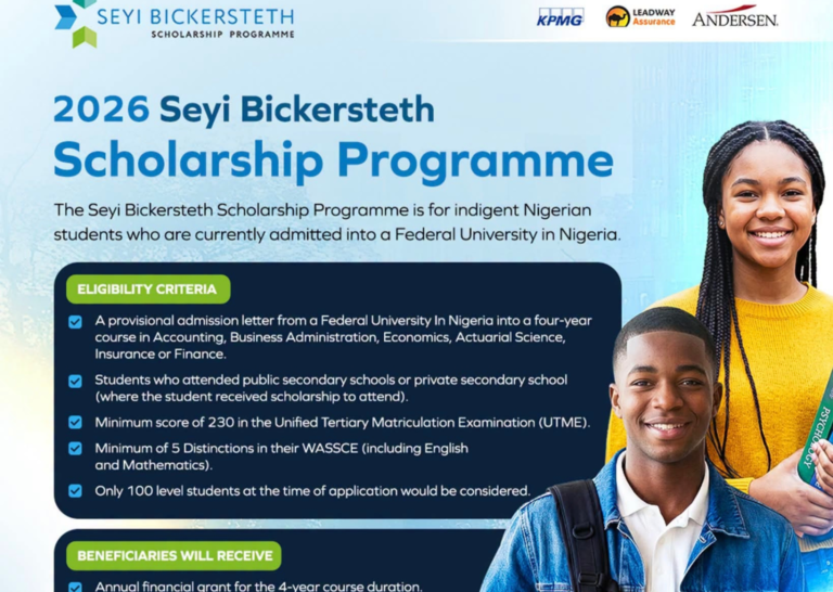 SCHOLARSHIP ALERT