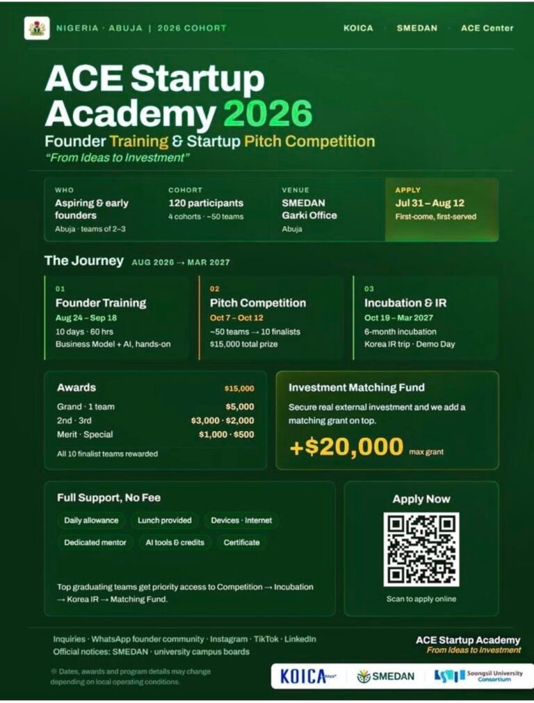 ACE Startup Academy 2026