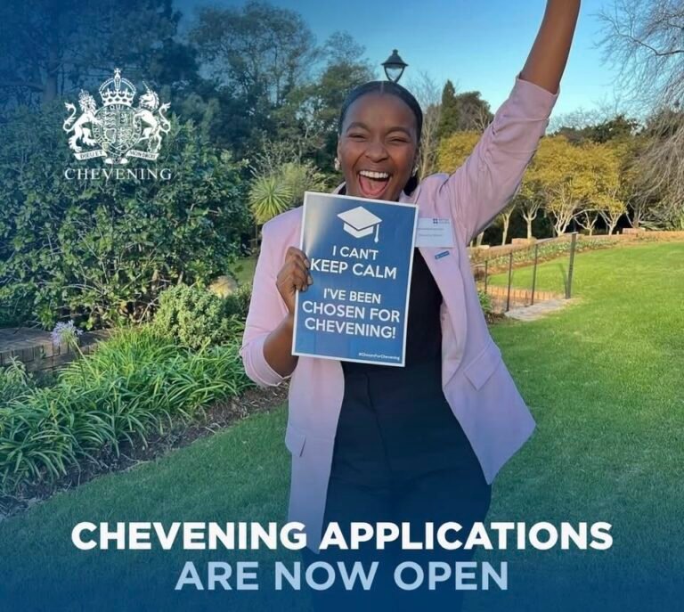 CHEVENING SCHOLARSHIP 2027 – FULLY FUNDED STUDY IN THE UK