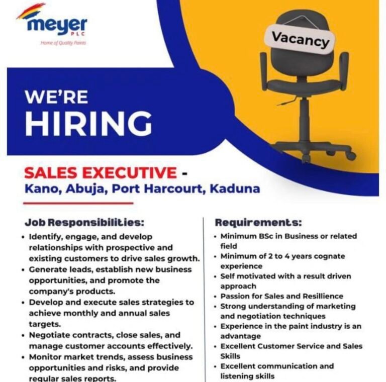 Jobs at Meyer Paints