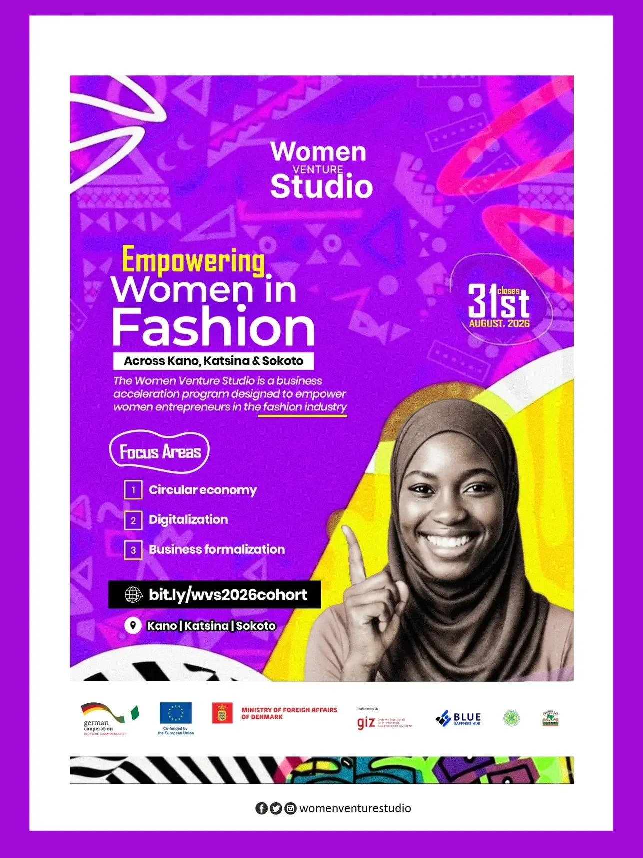 WOMEN STUDIO OPPORTUNITY