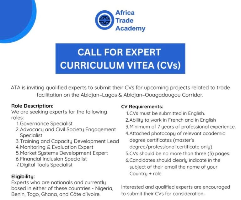 Jobs at Africa Trade Academy