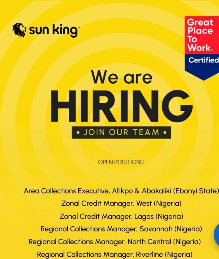 Sun king jobs