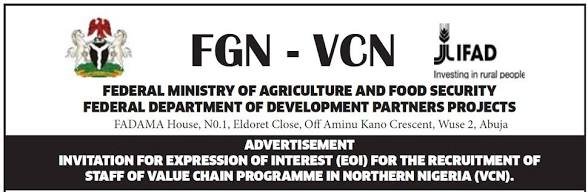 FGN VCN RECRUITMENT