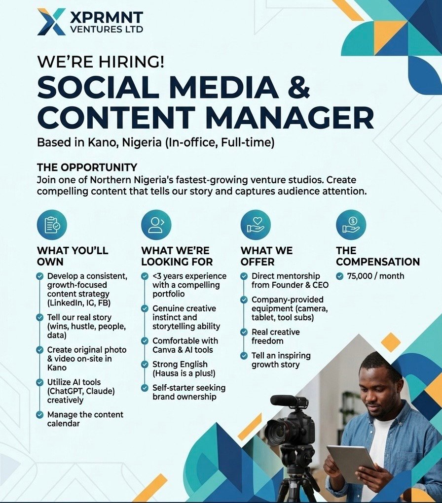 Manager job