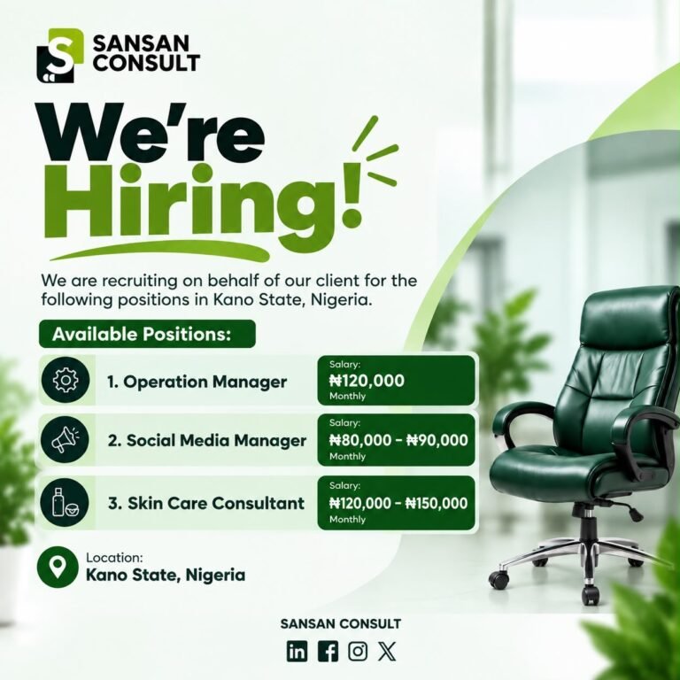 Kano jobs