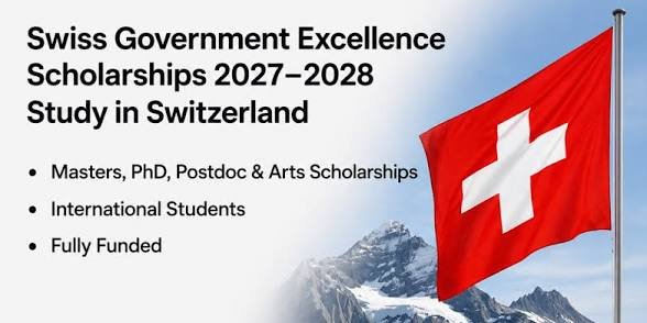 SWISS GOVERNMENT SCHOLARSHIPS