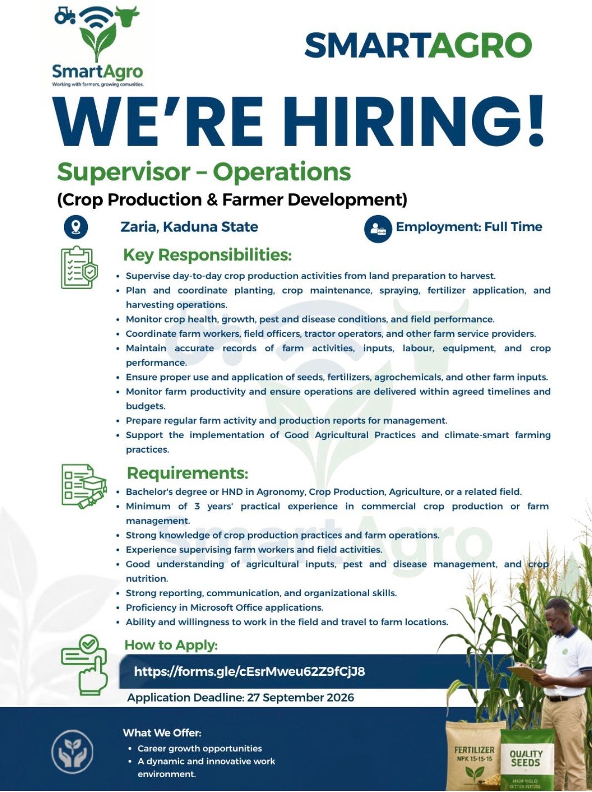 SMART AGRO JOBS
