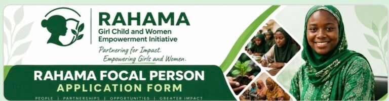 Job at RAHAMA Girl Child and Women Empowerment Initiative