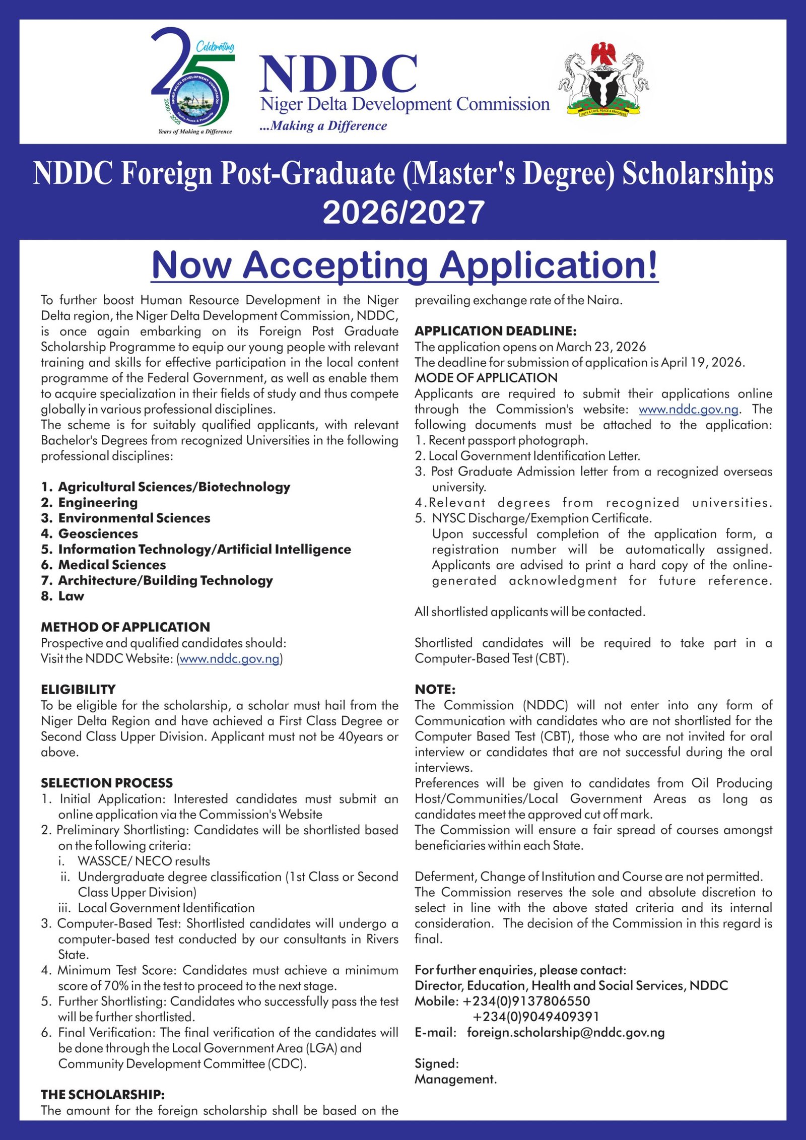 NDDC