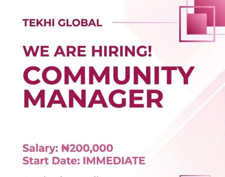 Remote Job at TEKHI GLOBAL