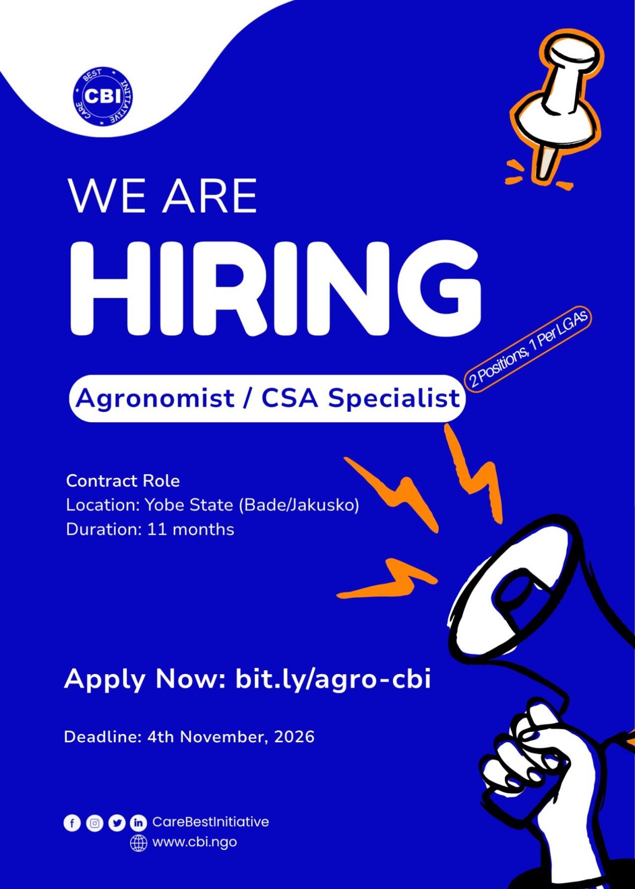 CBI JOB