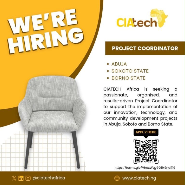 CIATECH VACANCY