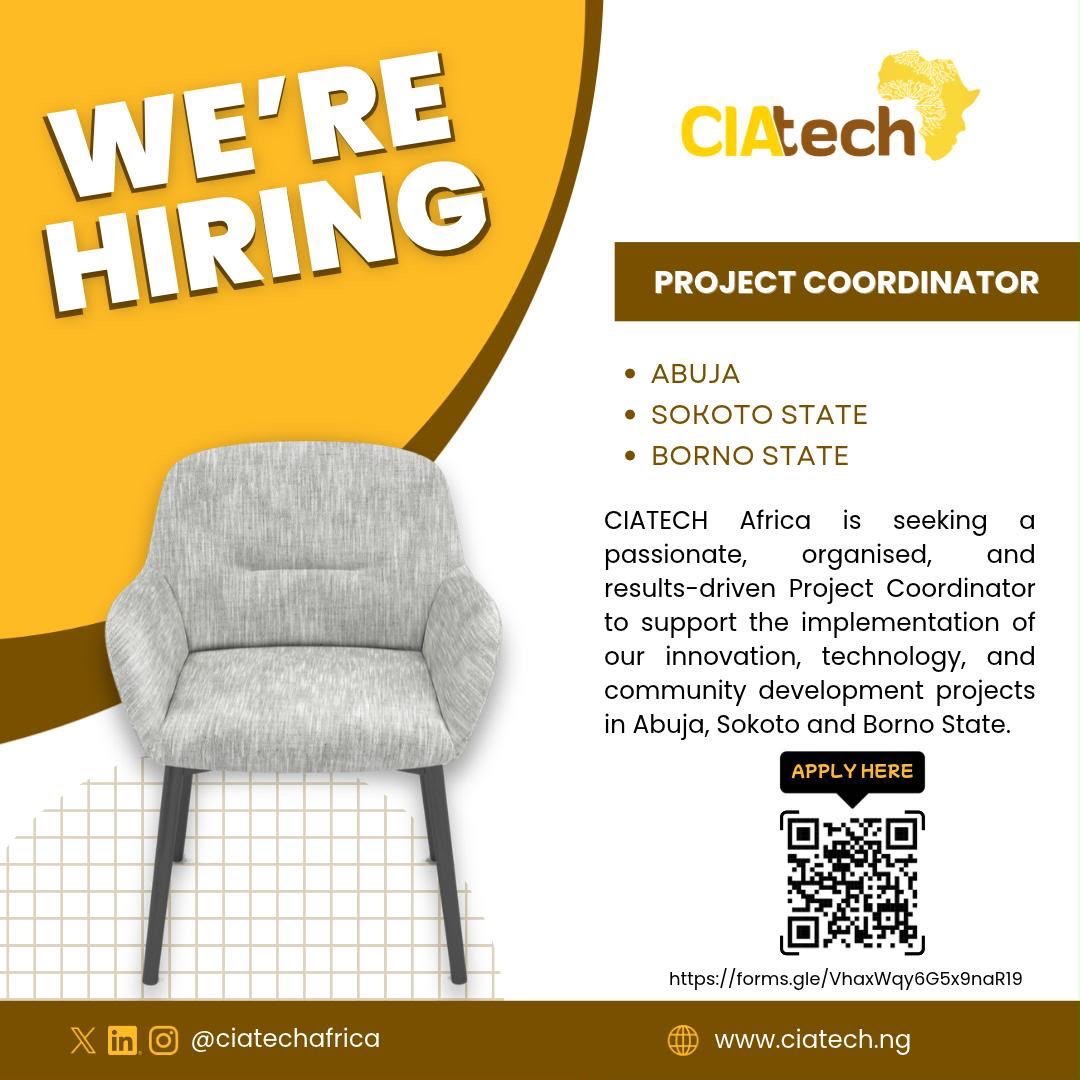 CIATECH VACANCY